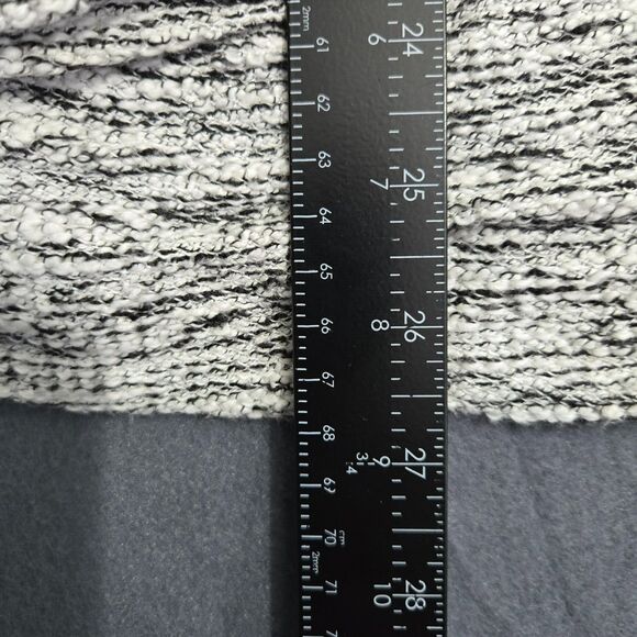 LOFT Women 10 Black Marbled One Button Notched Blazer Jacket - Picture 8 of 10